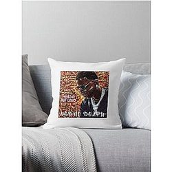 R.I.P. YOUNG DOLPH Throw Pillow
