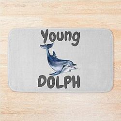 Young Dolph funny Classic T-Shirt Bath Mat
