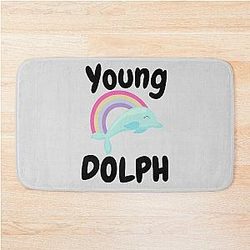 Young Dolph funny Classic T-Shirt Bath Mat