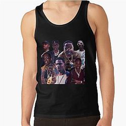 Young dolph tribute collage poster design 2021 Tank Top