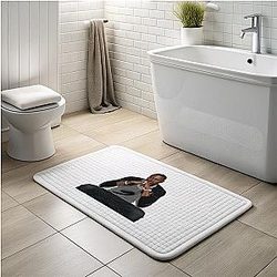 Young Dolph - High-Profile Collaborator Young Dolph Bath Mats
