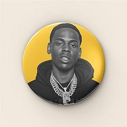 Young Dolph - Legacy of Self Made Success Young Dolph Pins
