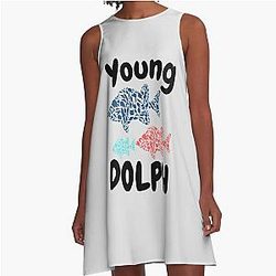 Young Dolph funny Classic T-Shirt A-Line Dress