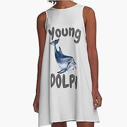 Young Dolph funny Classic T-Shirt A-Line Dress