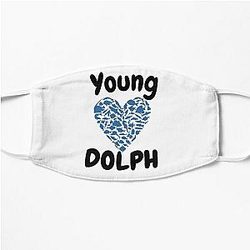 Young Dolph funny Classic T-Shirt Flat Mask