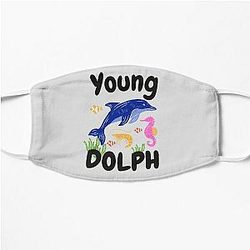 Young Dolph funny Classic T-Shirt Flat Mask