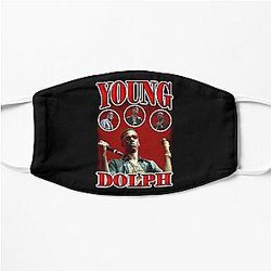 Young Dolph Red Bootleg Vintage Flat Mask
