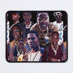 Young dolph tribute collage poster design 2021 Mouse Pad