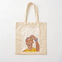 Young Dolph Print Cotton Tote Bag