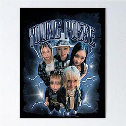 Young Posse Vintage Inspired Poster