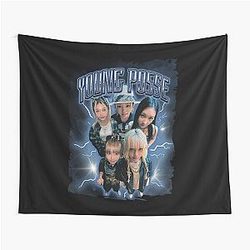 Young Posse Cute Vintage-Inspired Tapestry