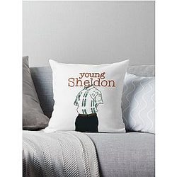 Young Sheldon - fan art Throw Pillow
