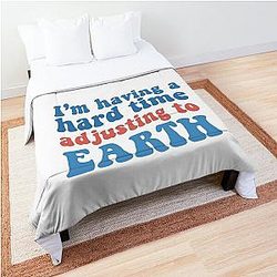 Young Sheldon funny quotes sticker pack Comforter