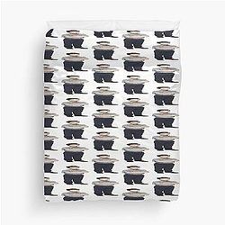 Stretched Young Sheldon Duvet Cover
