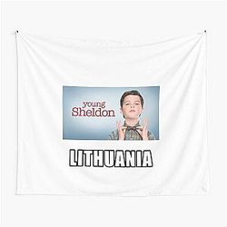 Young Sheldon Lithuania Tapestry