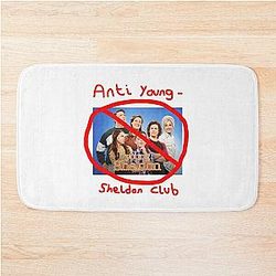 Anti Young Sheldon Club - Young Sheldon Bath Mat