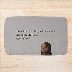 Young Sheldon missy cooper Bath Mat