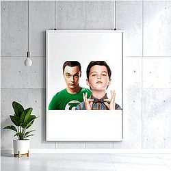 Young Sheldon LA 2901 - American coming of age sitcom series Young Sheldon Posters