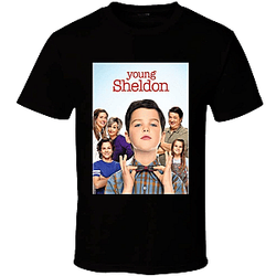 Family Cast Poster LA 0405 Young Sheldon T-Shirts