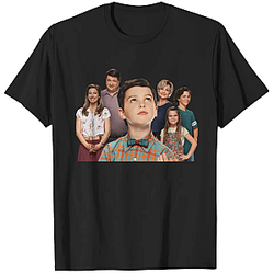 Family Cast Vignette LA 0405 Young Sheldon T-Shirts