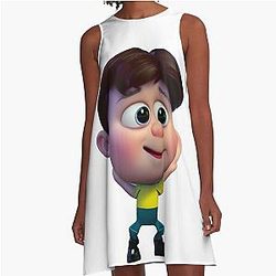 Young Sheldon CGI A-Line Dress