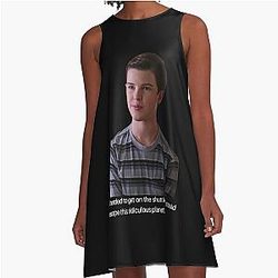 Young Sheldon quotes A-Line Dress