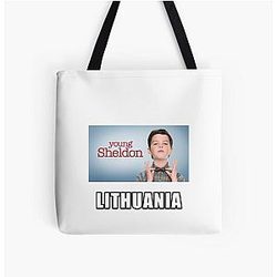 Young Sheldon Lithuania All Over Print Tote Bag