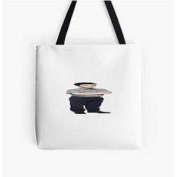 Stretched Young Sheldon All Over Print Tote Bag