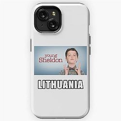 Young Sheldon Lithuania iPhone Tough Case