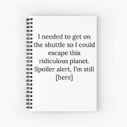 Young Sheldon said: Spiral Notebook