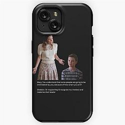 Young Sheldon quotes iPhone Tough Case