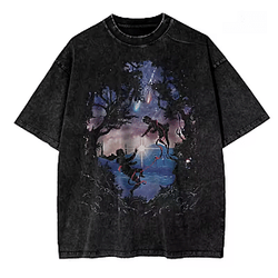 Anime Vintage PTTT2504 Washed  Your Name T-Shirts