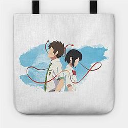 Your Name Bags - Your Name Minimalist (Taki and Mitsuha) Tote TP2507