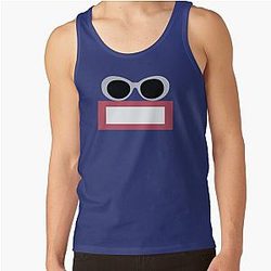 GeorgeNotFound Tank Tops - GeorgeNotFound glasses Tank Top RB0906
