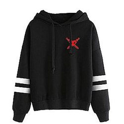Philza Hoodie - Ph1lzA Gamer Graphic White Stripe Hoodie