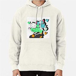 Sapnap Hoodies - Dream Team (dreamwastaken, georgenotfound & sapnap) as cats Pullover Hoodie RB1412