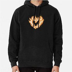 Sapnap Hoodies - Sapnap Flame Heart Pullover Hoodie RB1412