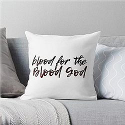 Technoblade Pillows - Blood For The Blood God (Technoblade) Throw Pillow RB0206T