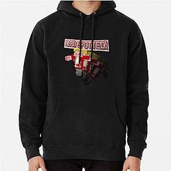 Technoblade Hoodies - Technoblade NERD SPOTTED Pin Button Pullover Hoodie RB0206T