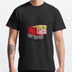 Technoblade T-Shirts - Technoblade PIG Mask Classic T-Shirt RB0206T