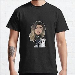 Valkyrae T-Shirts - Valkyrae shirt and sticker Classic T-Shirt RB1510
