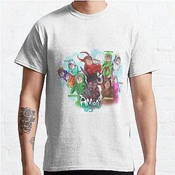 Valkyrae T-Shirts - AMONG US Group Classic T-Shirt RB1510