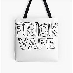 Baylen Levine Bags - Baylen Levine Frick Vape, funny design All Over Print Tote Bag RB1402