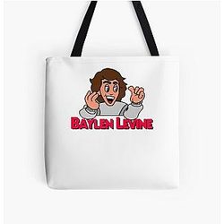 Baylen Levine Bags - baylen levine All Over Print Tote Bag RB1402