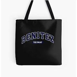 Baylen Levine Bags - Baylen Levine Mmmerch Benitez, Mmmerch Benitez Baylen Levine All Over Print Tote Bag RB1402