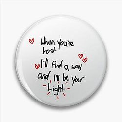 Jacksepticeye Pins - Handwritten Quote RB0107