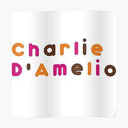 Charli D’Amelio Posters - Charlie D'Amelio Poster RB1602