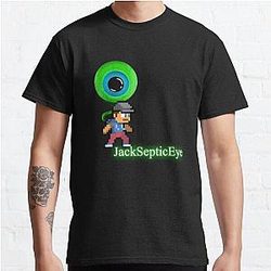 Jacksepticeye T-Shirts - JackSepticeye & Septiceye Sam Classic T-Shirt RB0107