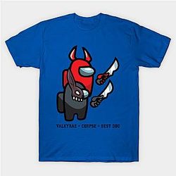 Corpse Husband T-Shirts - Valkyrae Minecraft -Corpse Husband T-Shirt TP2212