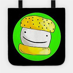 Mr Beast Bags - Mrbeast Dream burger Tote TP0712